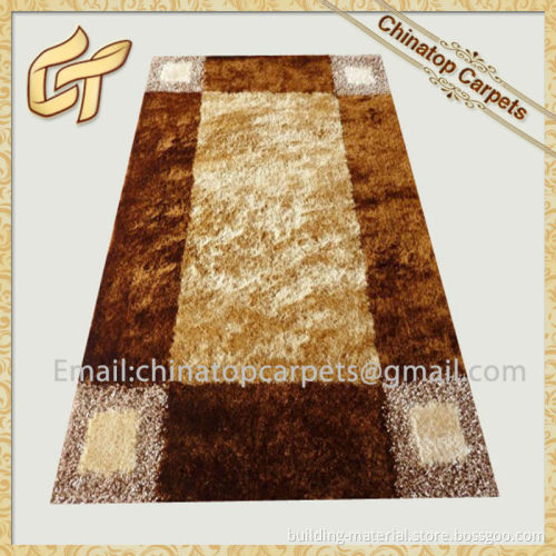 100% polyester handmade floor carpets